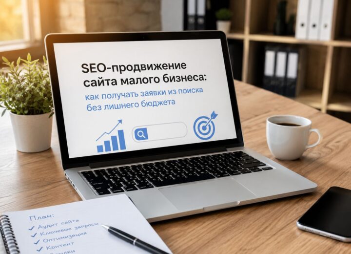 SEO-продвижение сайта малого бизнеса для получения заявок из поиска