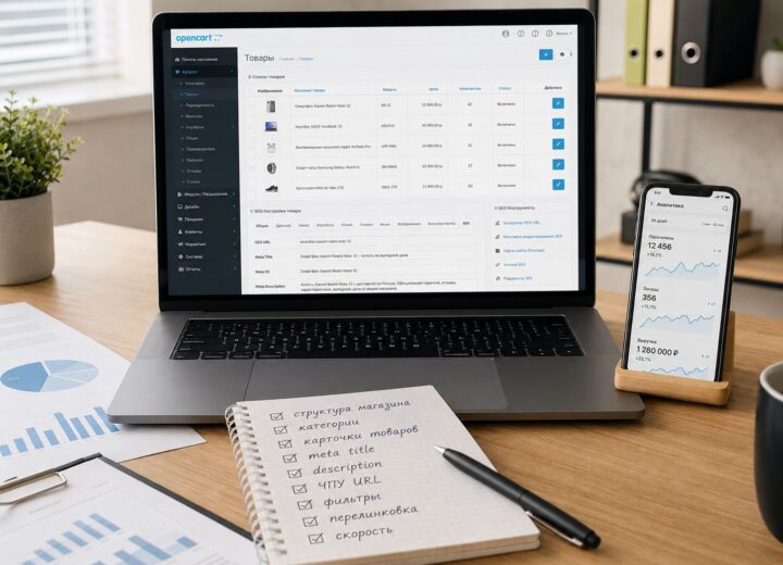 SEO-продвижение сайта на OpenCart