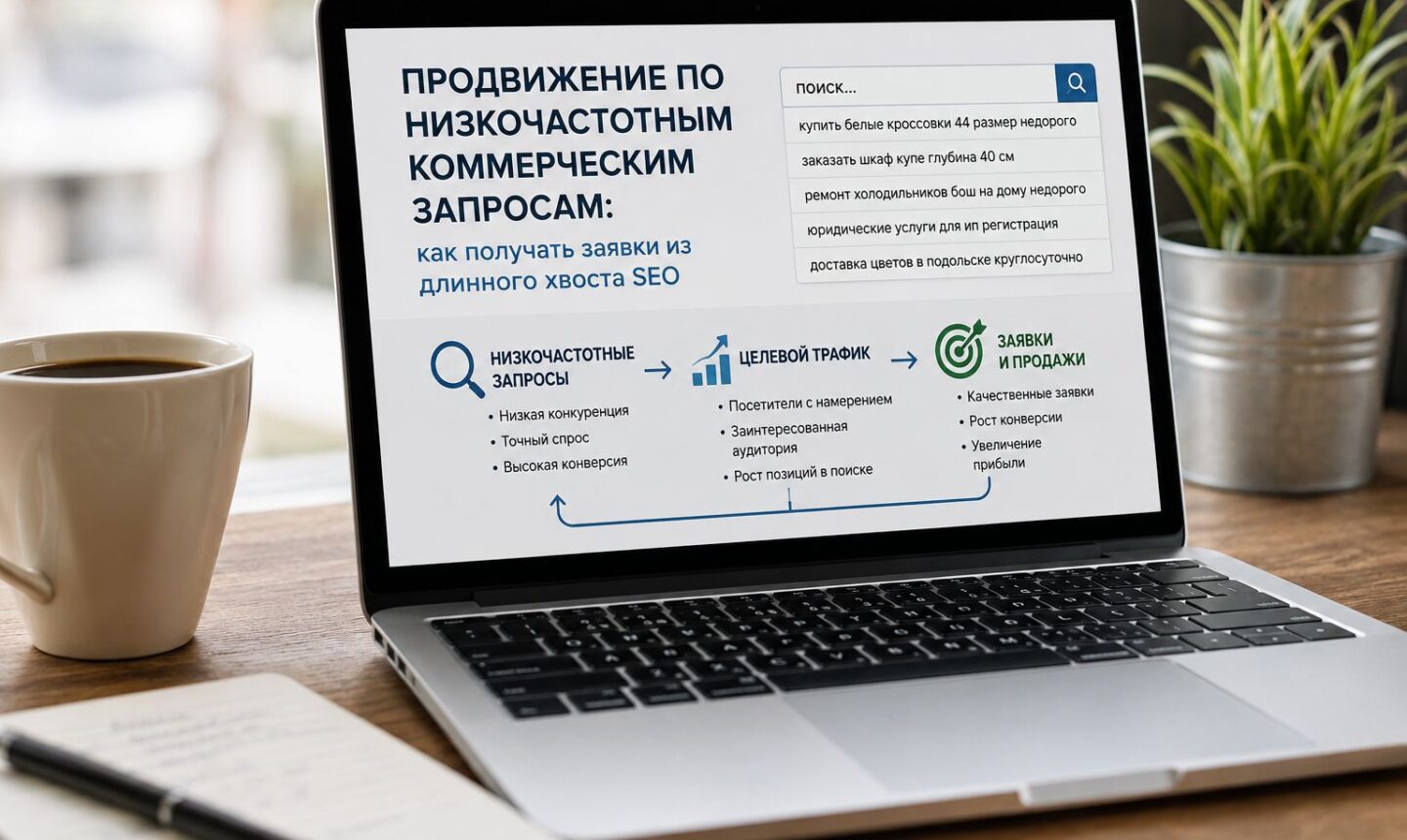 SEO-структура сайта под коммерческие НЧ-запросы